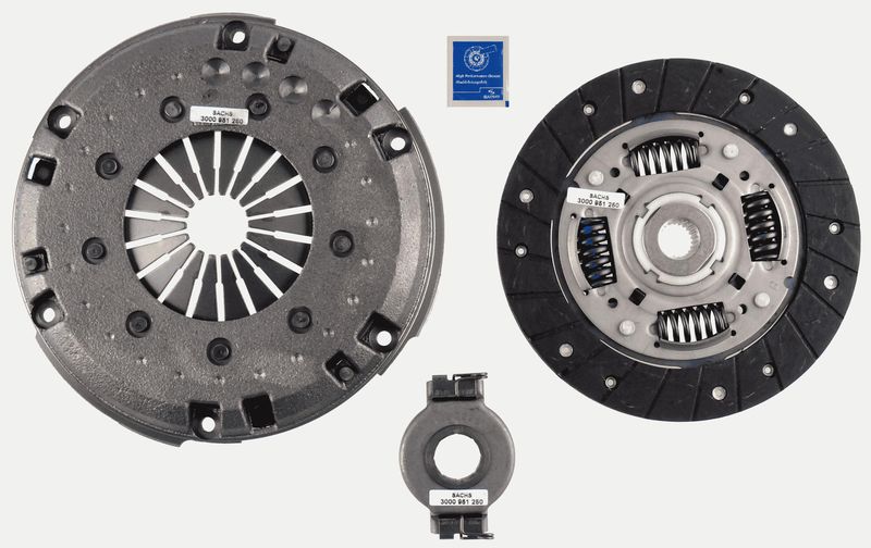 3000951250 SACHS Kit frizione 