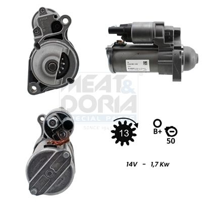 5010887G MEAT & DORIA Motorino d'avviamento 