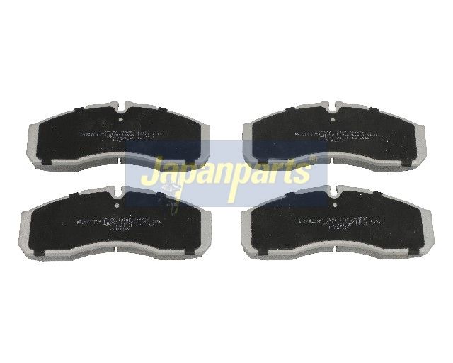 PA-122AF JAPANPARTS Kit pastiglie freno, Freno a disco 