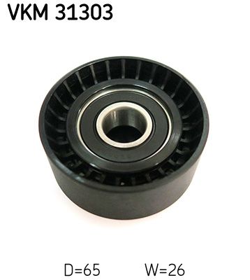 VKM 31303 SKF Galoppino/Guidacinghia, Cinghia Poly-V 