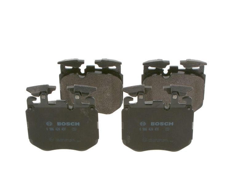 0986424431 BOSCH Kit pastiglie freno, Freno a disco 