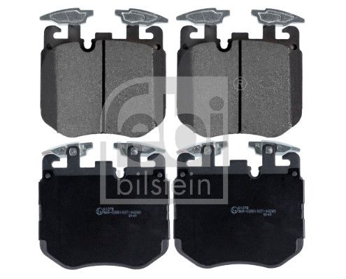 116344 FEBI BILSTEIN Kit pastiglie freno, Freno a disco 