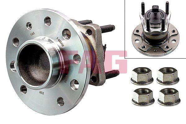713644330 Schaeffler FAG Kit cuscinetto ruota 