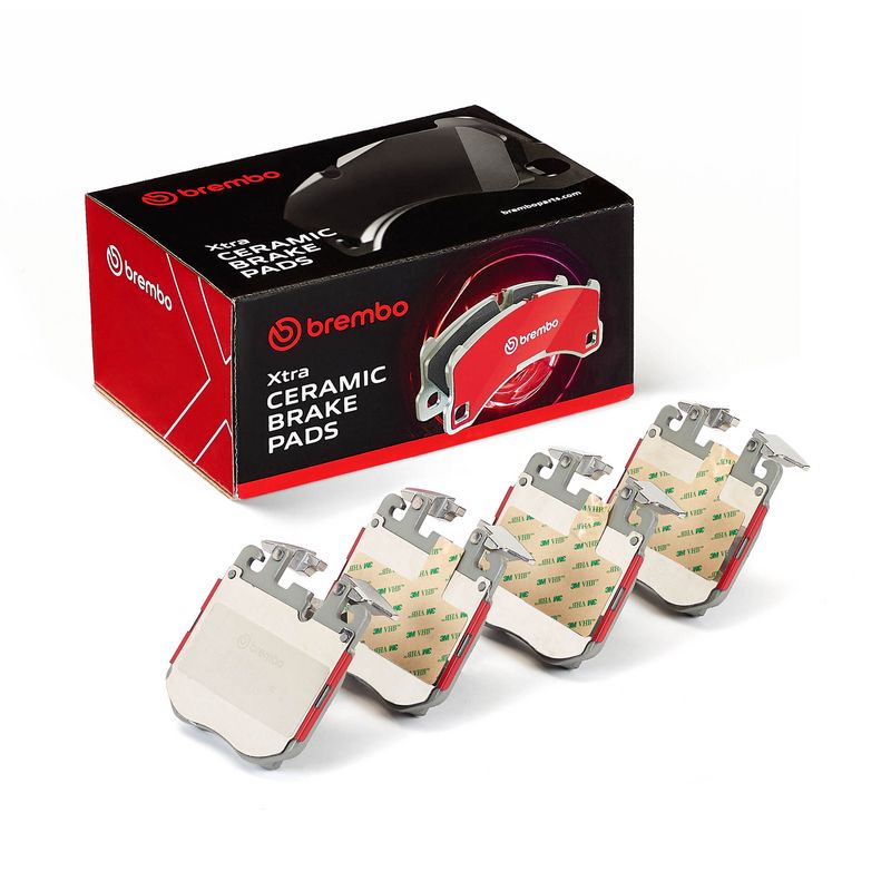 P06106NX BREMBO Kit pastiglie freno, Freno a disco 