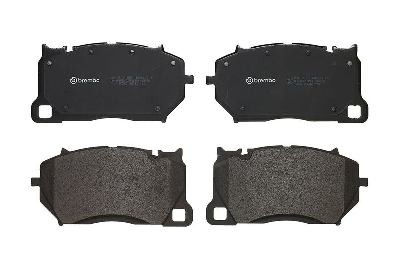 P65057 BREMBO Kit pastiglie freno, Freno a disco 