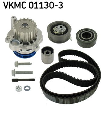 VKMC 01130-3 SKF Pompa acqua + Kit cinghie dentate 