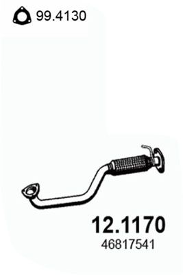 12.1170 ASSO Tubo gas scarico 