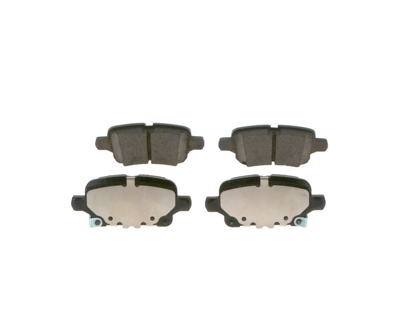 0986424870 BOSCH Kit pastiglie freno, Freno a disco 