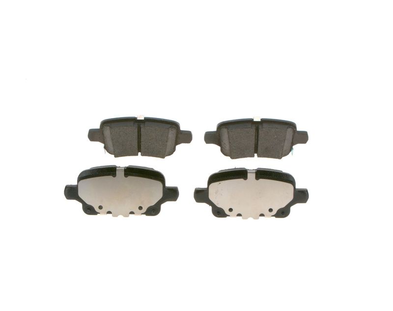 0986424870 BOSCH Kit pastiglie freno, Freno a disco 
