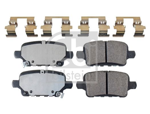 116249 FEBI BILSTEIN Kit pastiglie freno, Freno a disco 