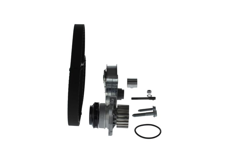 1987948871 BOSCH Pompa acqua + Kit cinghie dentate 