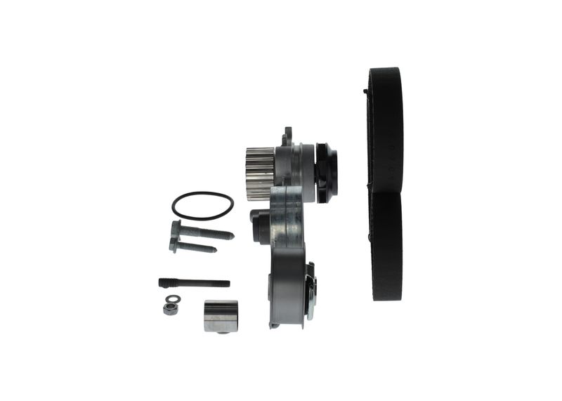 1987948871 BOSCH Pompa acqua + Kit cinghie dentate 