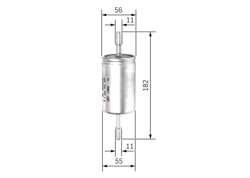 F026403009 BOSCH Filtro carburante 