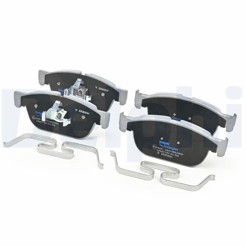 LP5077EV DELPHI Kit pastiglie freno, Freno a disco 