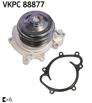 VKPC 88877 SKF Pompa dell’acqua, raffreddamento motore 