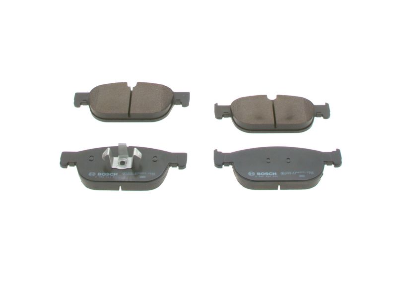 0986424599 BOSCH Kit pastiglie freno, Freno a disco 
