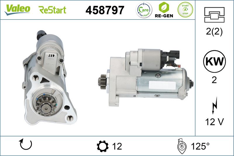 458797 VALEO Motorino d'avviamento 