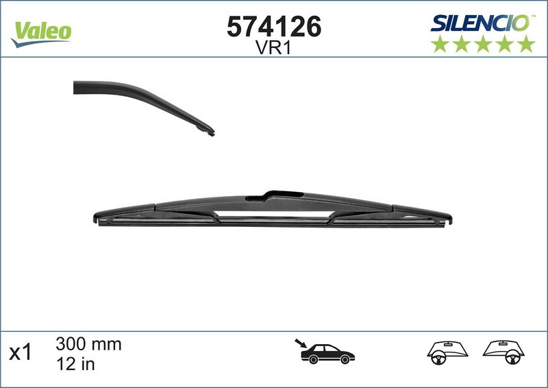574126 VALEO Spazzola tergi 