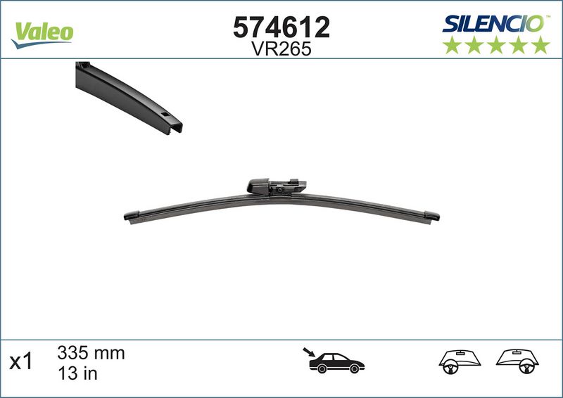 574612 VALEO Spazzola tergi 