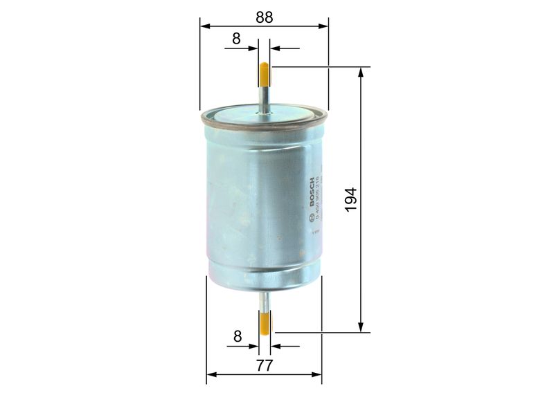 0450905216 BOSCH Filtro carburante 
