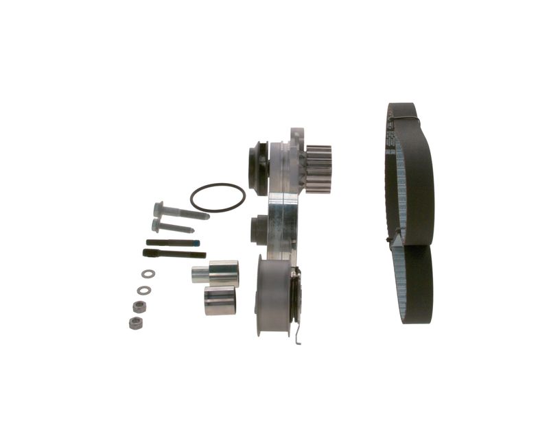 1987946997 BOSCH Pompa acqua + Kit cinghie dentate 