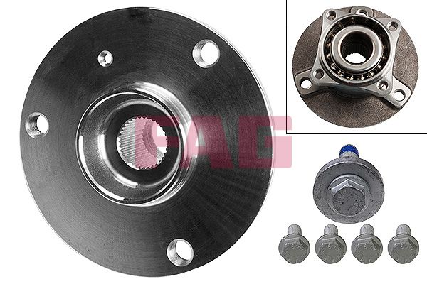 713661010 Schaeffler FAG Kit cuscinetto ruota 