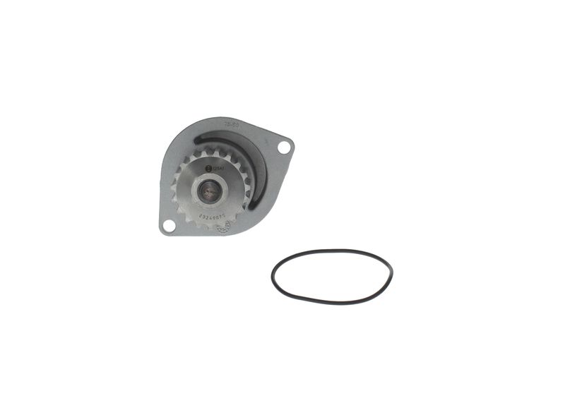 1987948712 BOSCH Pompa acqua + Kit cinghie dentate 