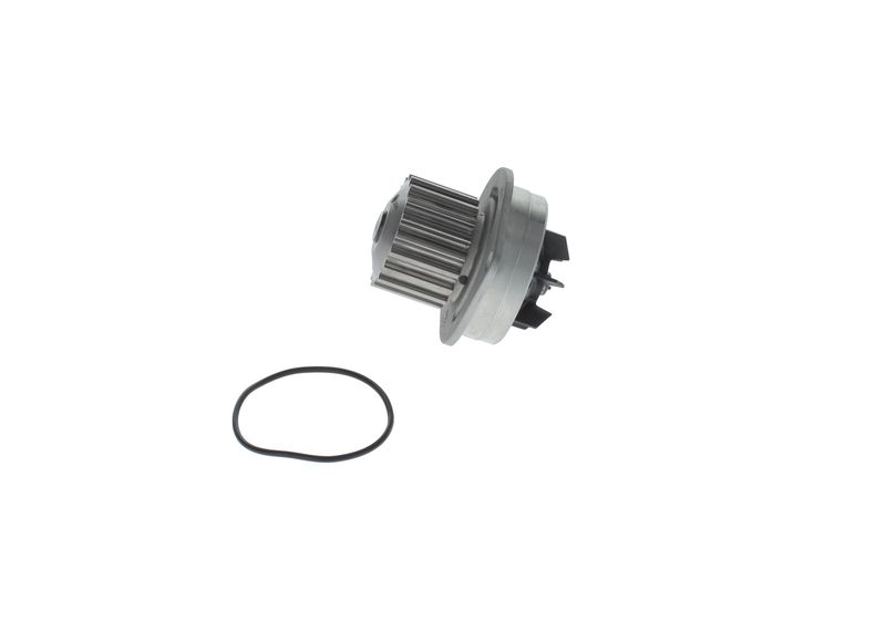 1987948712 BOSCH Pompa acqua + Kit cinghie dentate 