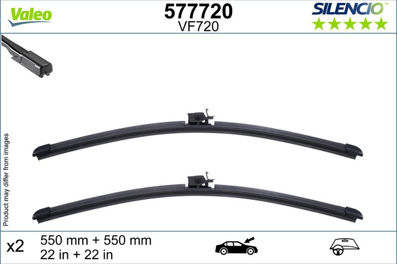 577720 VALEO Spazzola tergi 