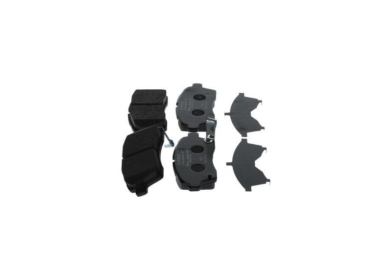 0986460075 BOSCH Kit pastiglie freno, Freno a disco 
