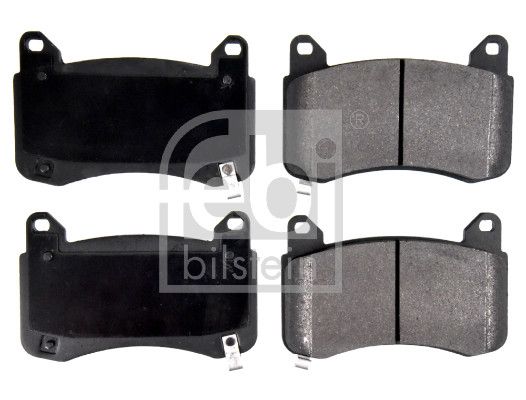 177660 FEBI BILSTEIN Kit pastiglie freno, Freno a disco 