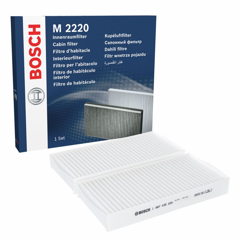 1987432220 BOSCH Filtro, Aria abitacolo 