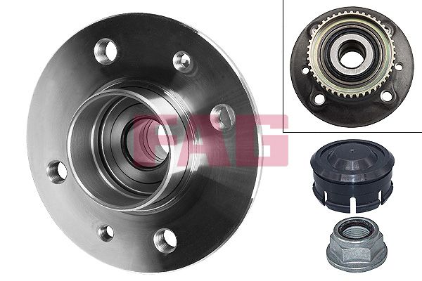 713630650 Schaeffler FAG Kit cuscinetto ruota 