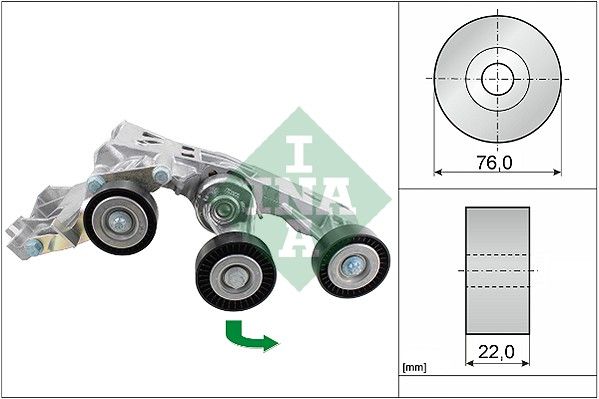 534033810 Schaeffler INA Tendicinghia, Cinghia Poly-V 