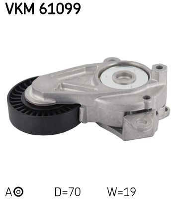 VKM 61099 SKF Tendicinghia, Cinghia Poly-V 