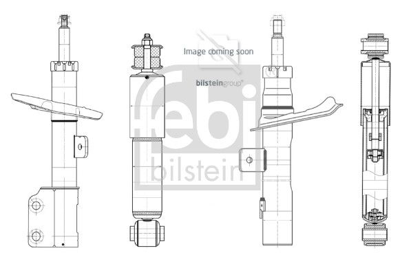 1002713 FEBI BILSTEIN Ammortizzatore 