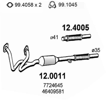 12.0011 ASSO Catalizzatore 
