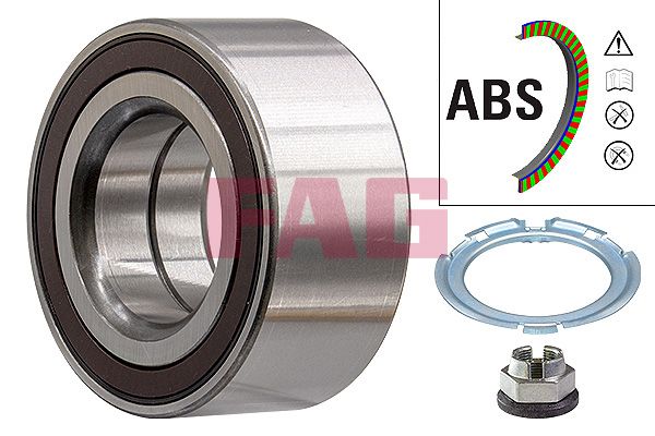713644120 Schaeffler FAG Kit cuscinetto ruota 