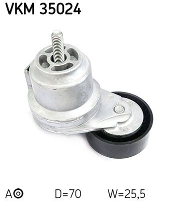 VKM 35024 SKF Tendicinghia, Cinghia Poly-V 