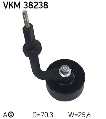 VKM 38238 SKF Tendicinghia, Cinghia Poly-V 