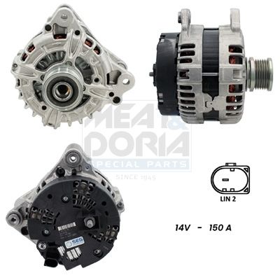 5510540G MEAT & DORIA Alternatore 