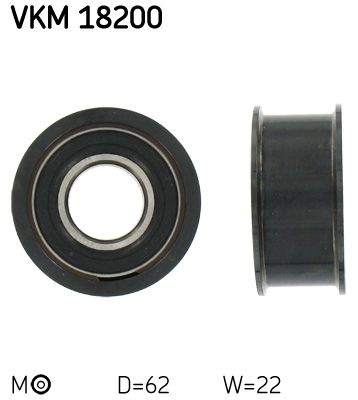 VKM 18200 SKF Rullo tenditore, Cinghia dentata 