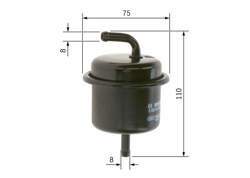 0450905920 BOSCH Filtro carburante 