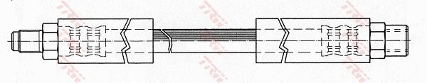 PHB132 TRW Flessibile del freno 