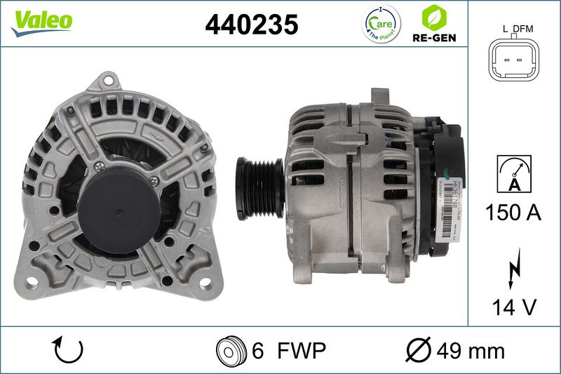 440235 VALEO Alternatore 