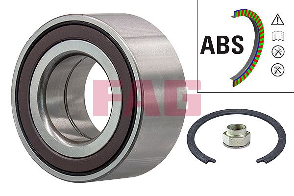 713690810 Schaeffler FAG Kit cuscinetto ruota 