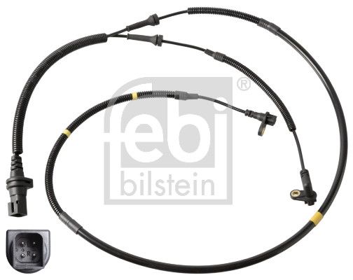 106675 FEBI BILSTEIN Sensore, N° giri ruota 