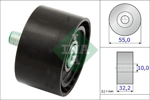 532065910 Schaeffler INA Galoppino/Guidacinghia, Cinghia Poly-V 