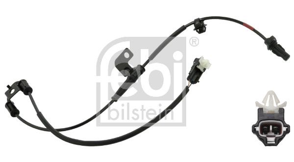 107284 FEBI BILSTEIN Sensore, N° giri ruota 