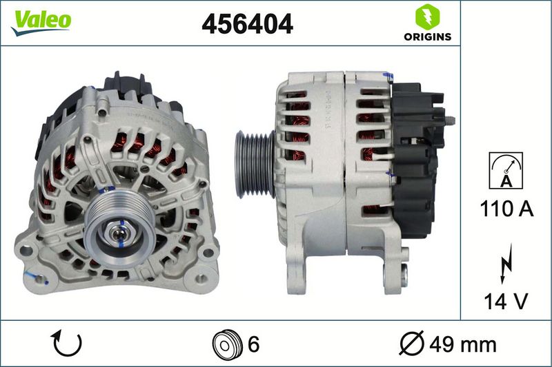 456404 VALEO Alternatore 